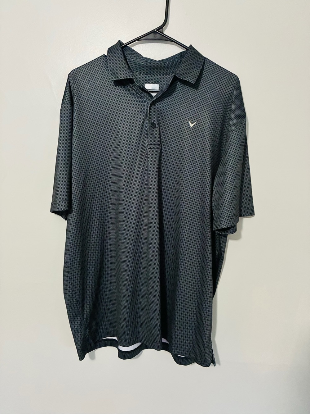 Callaway men’s large Performance golf Polo with Subtle Texture